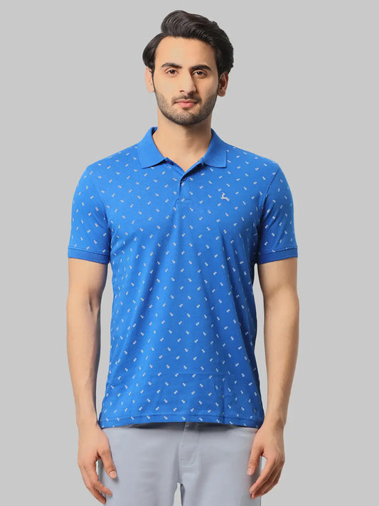 Men  Blue T-SHIRT