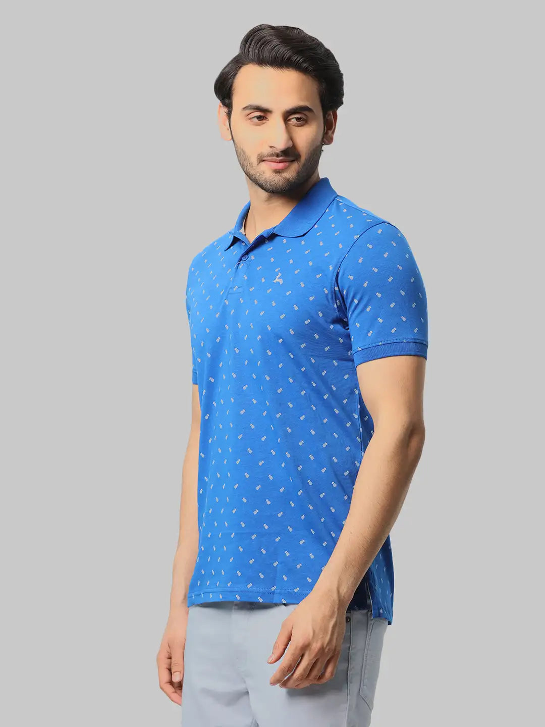 Men  Blue T-SHIRT