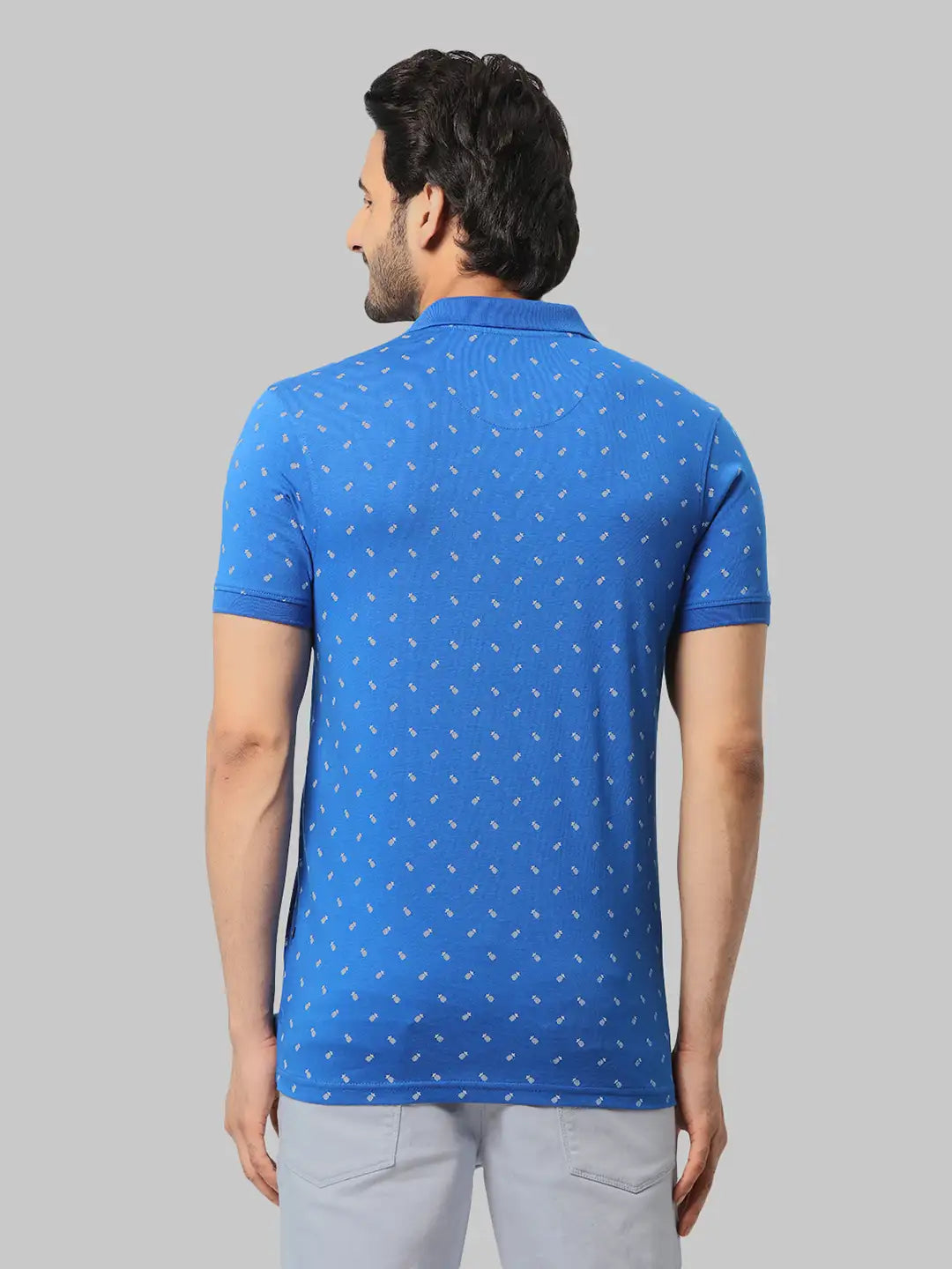 Men  Blue T-SHIRT