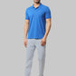 Men  Blue T-SHIRT