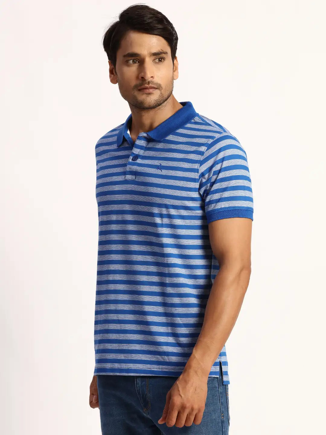 Men  Blue T-SHIRT