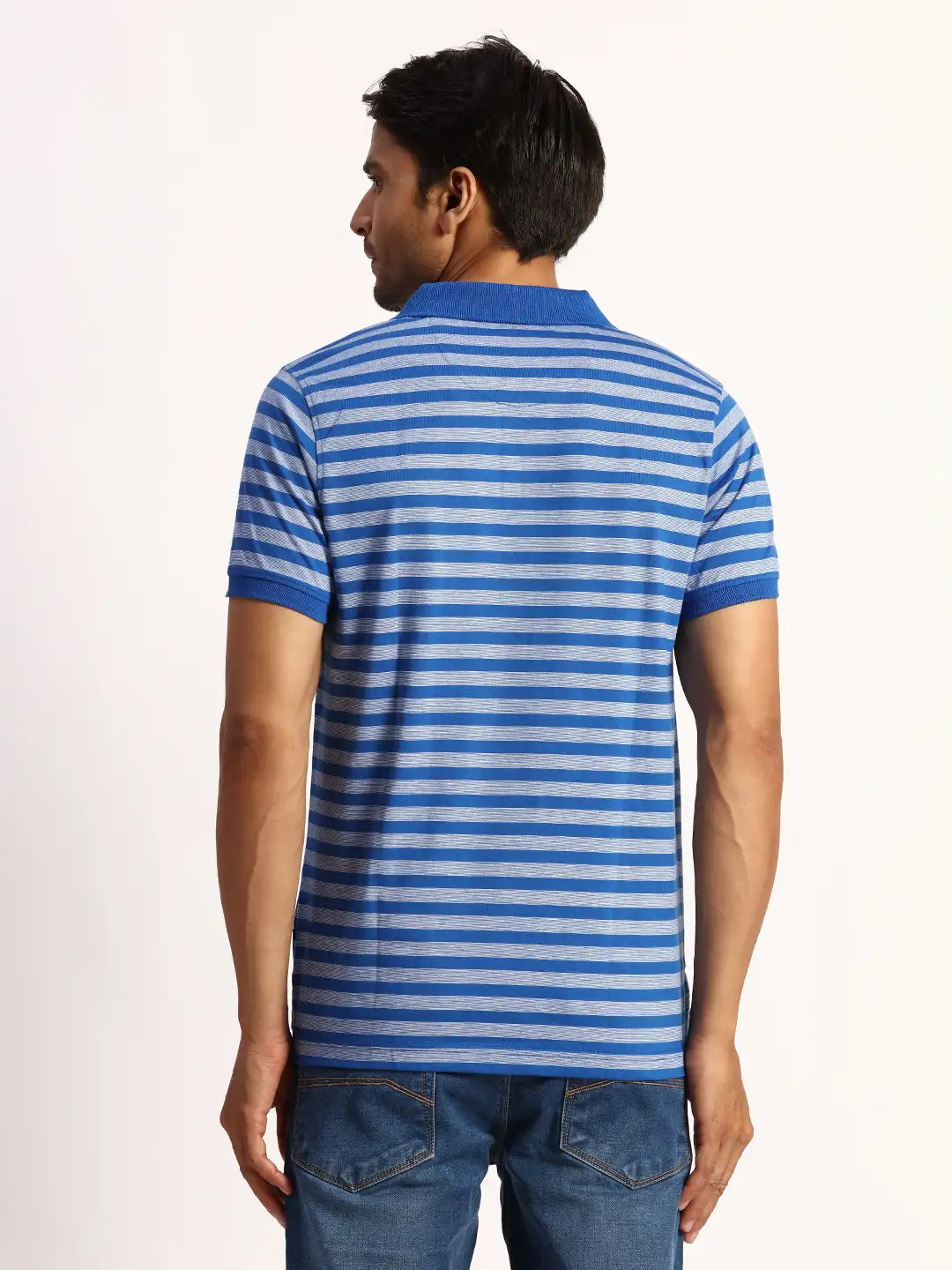 Men  Blue T-SHIRT