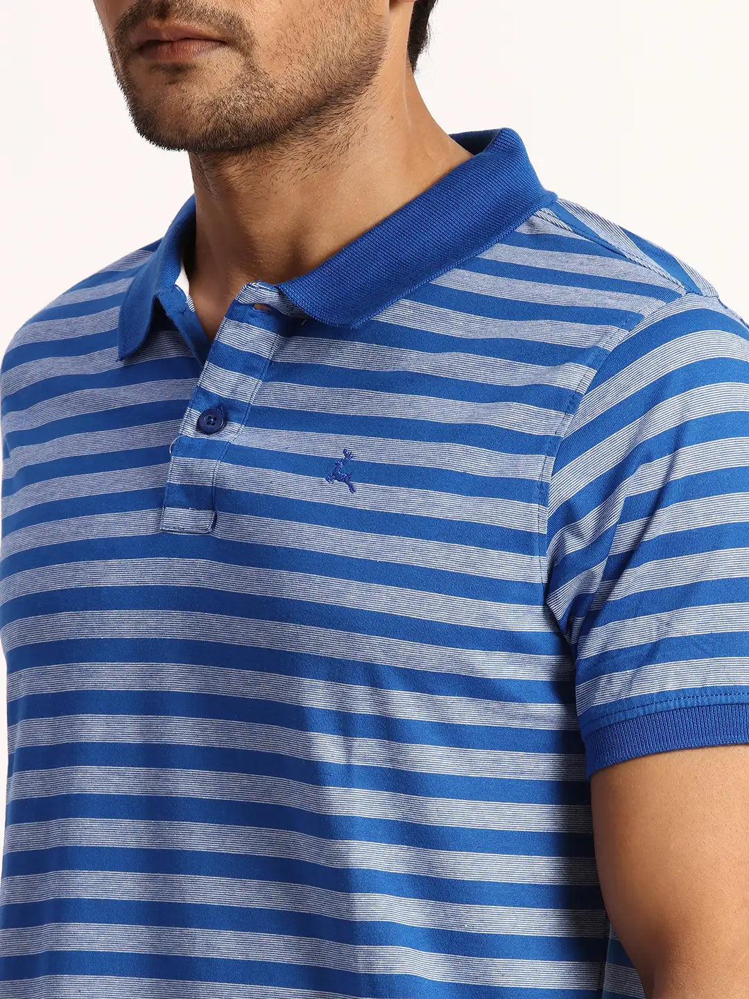 Men  Blue T-SHIRT