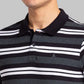 Men Regular Fit Blue T-Shirt