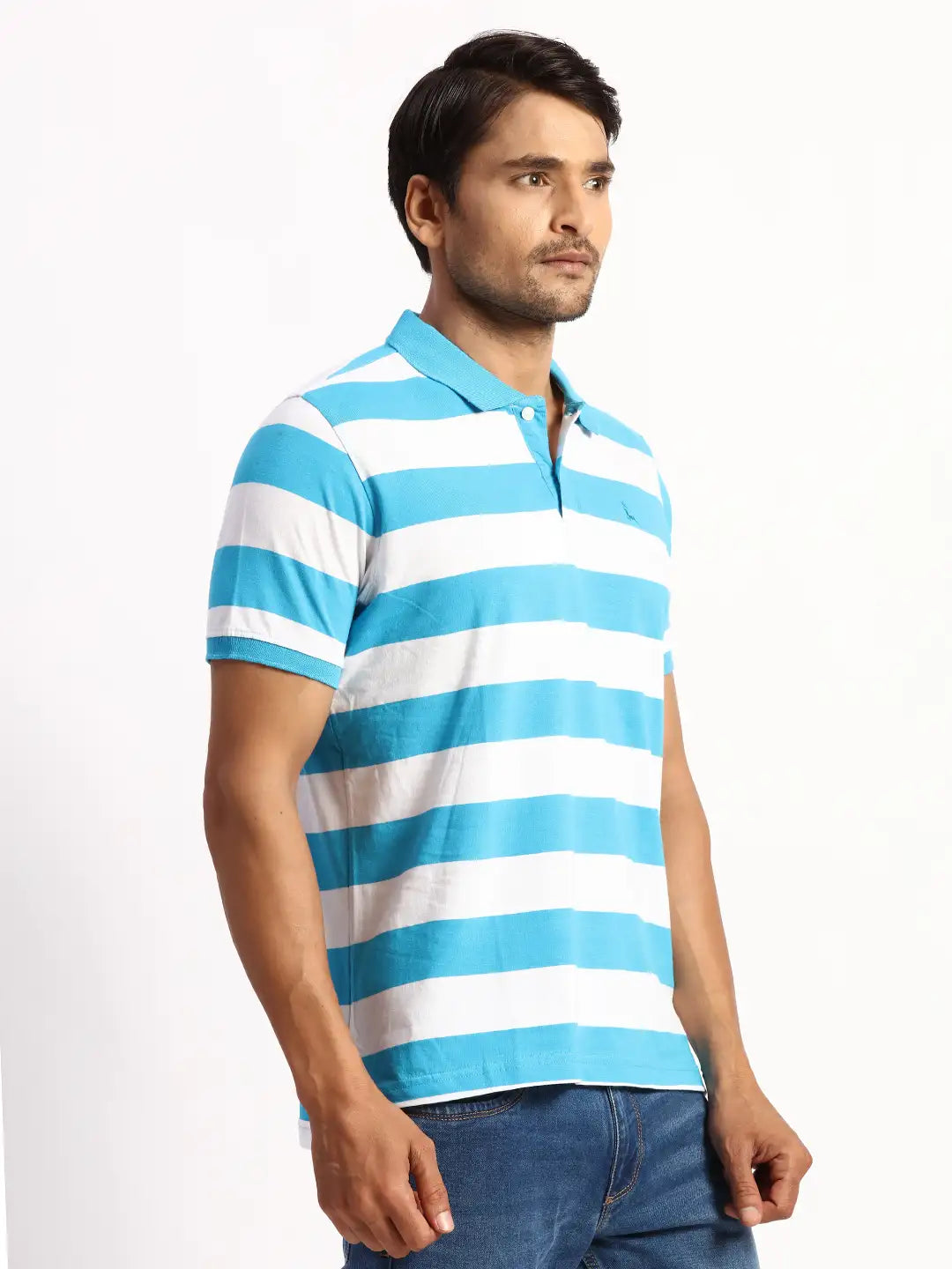 Men  Blue T-SHIRT