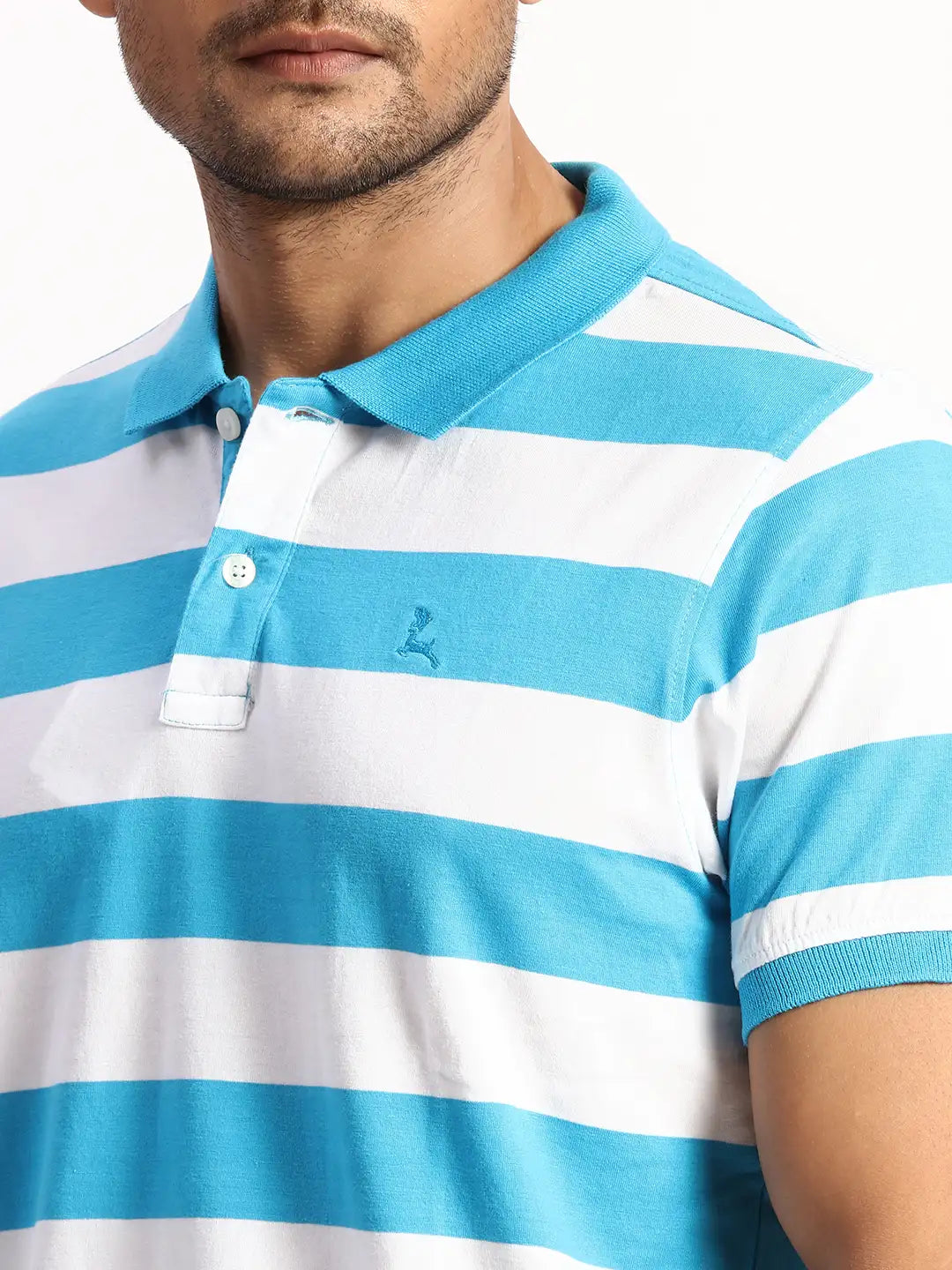 Men  Blue T-SHIRT