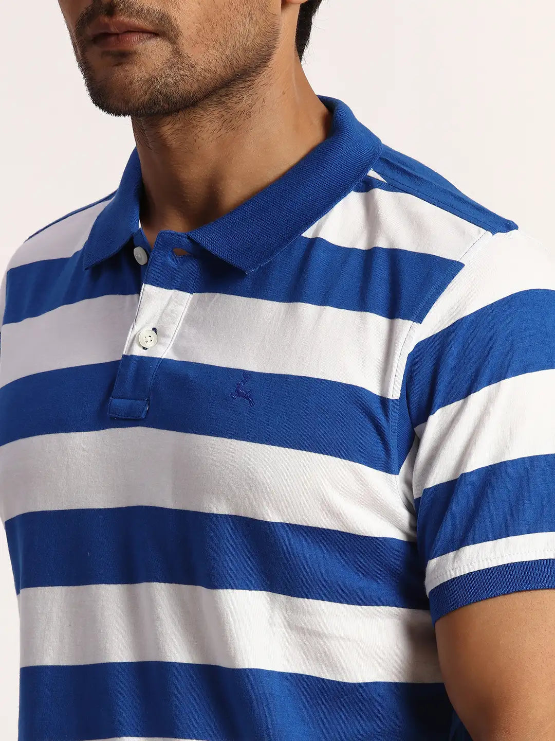 Men  Blue T-SHIRT
