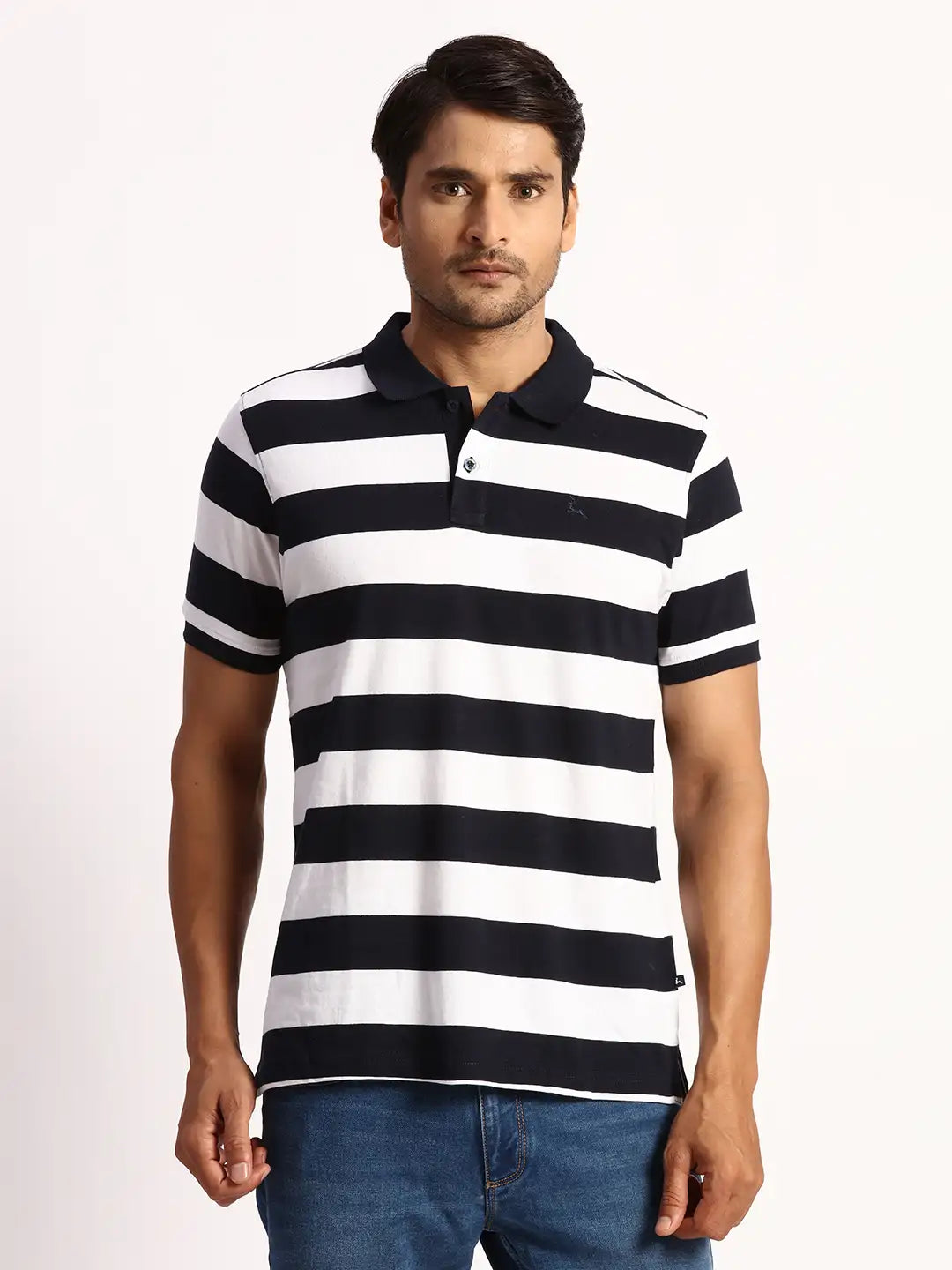 Men  Blue T-SHIRT