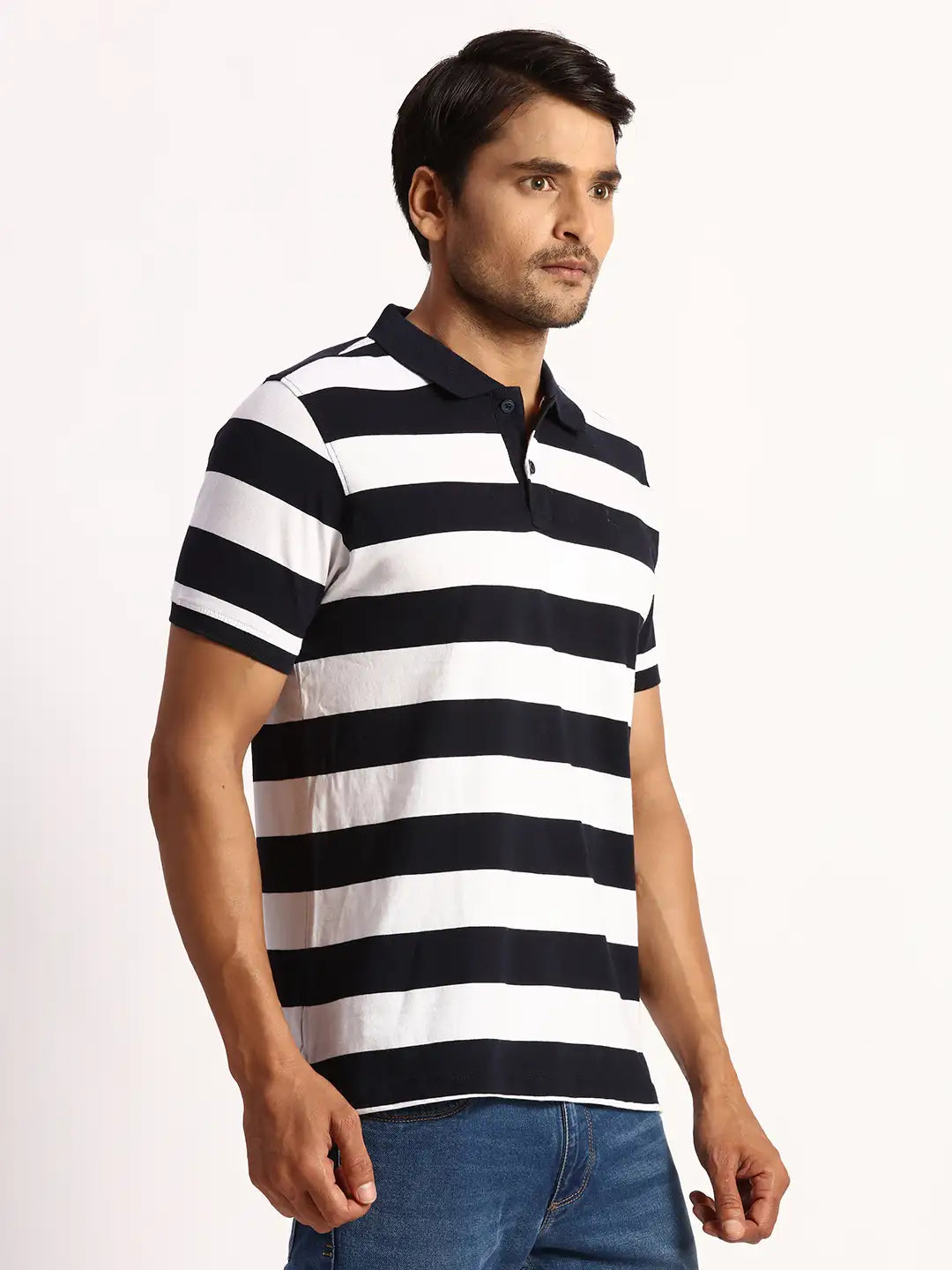 Men  Blue T-SHIRT