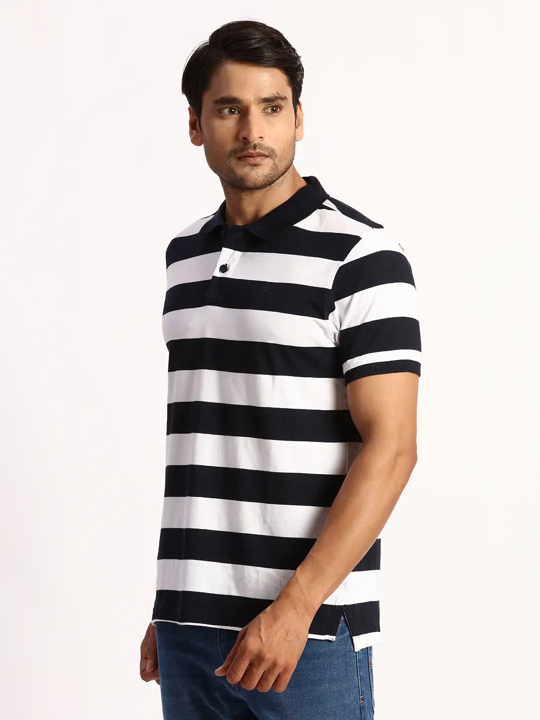 Men  Blue T-SHIRT