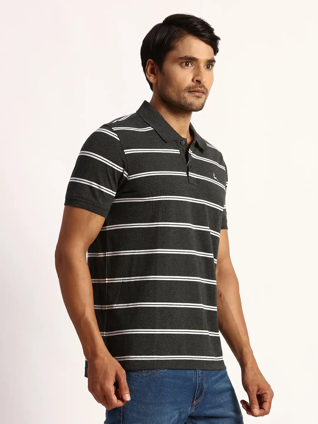 Men  Blue T-SHIRT