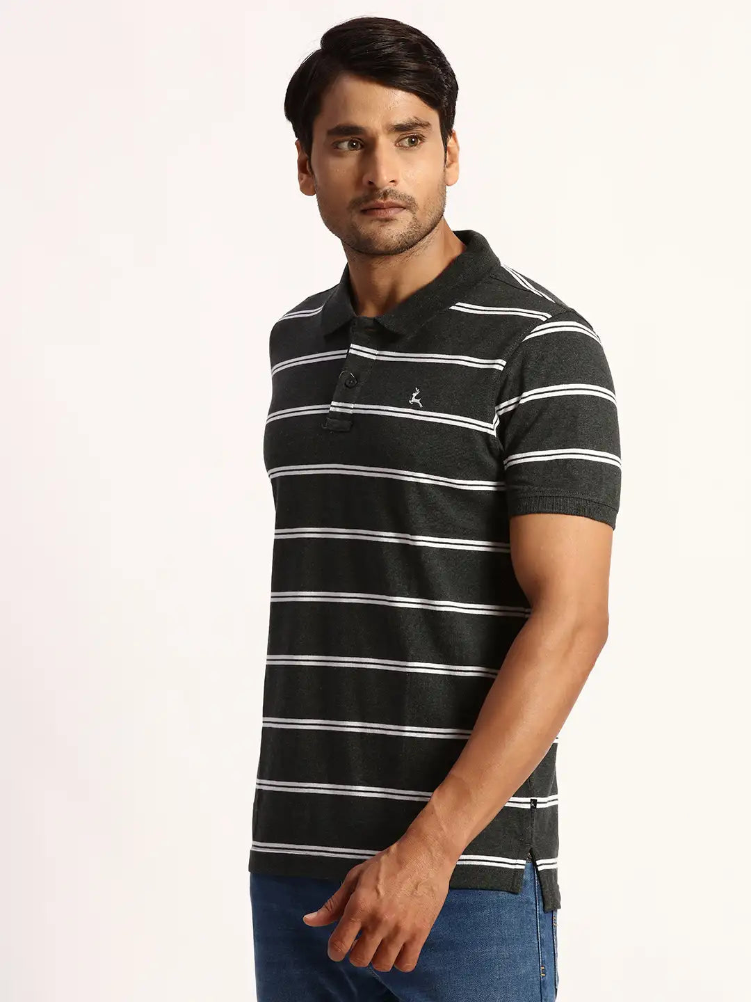 Men  Blue T-SHIRT