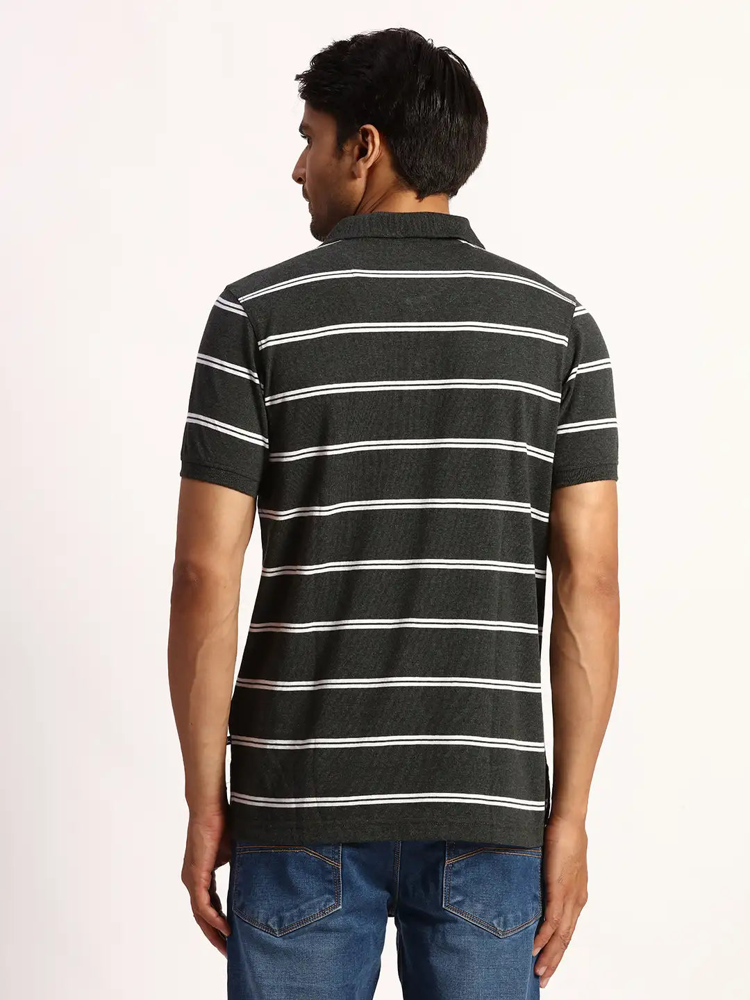 Men  Blue T-SHIRT