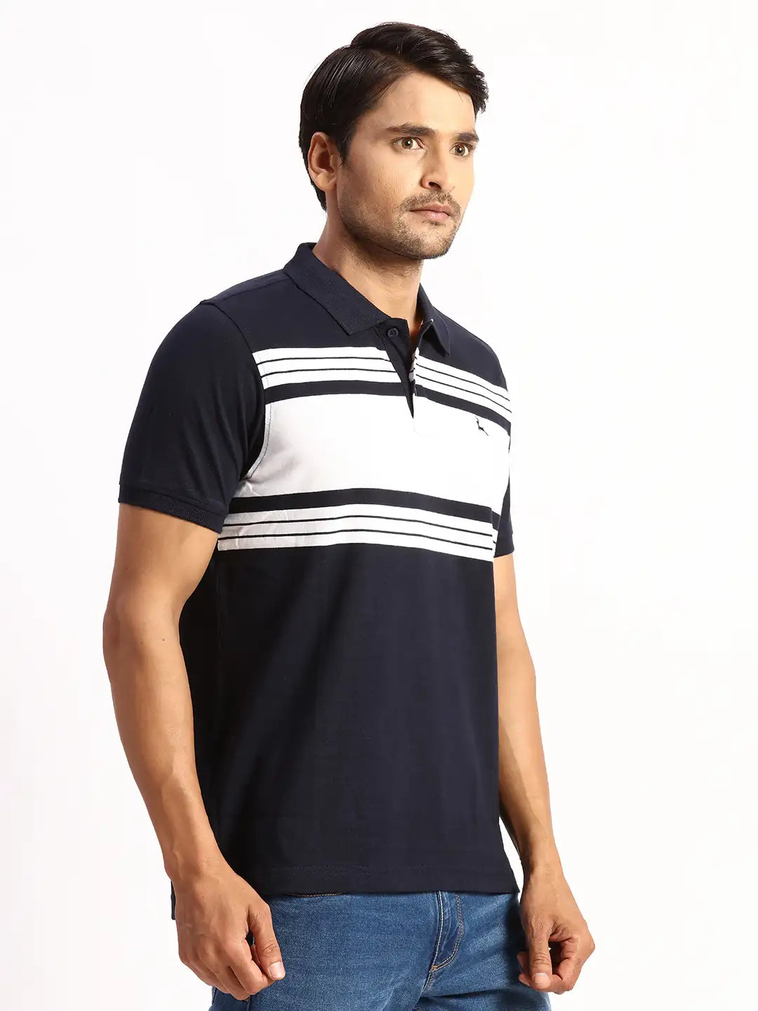 Men Regular Fit Green T Shirt