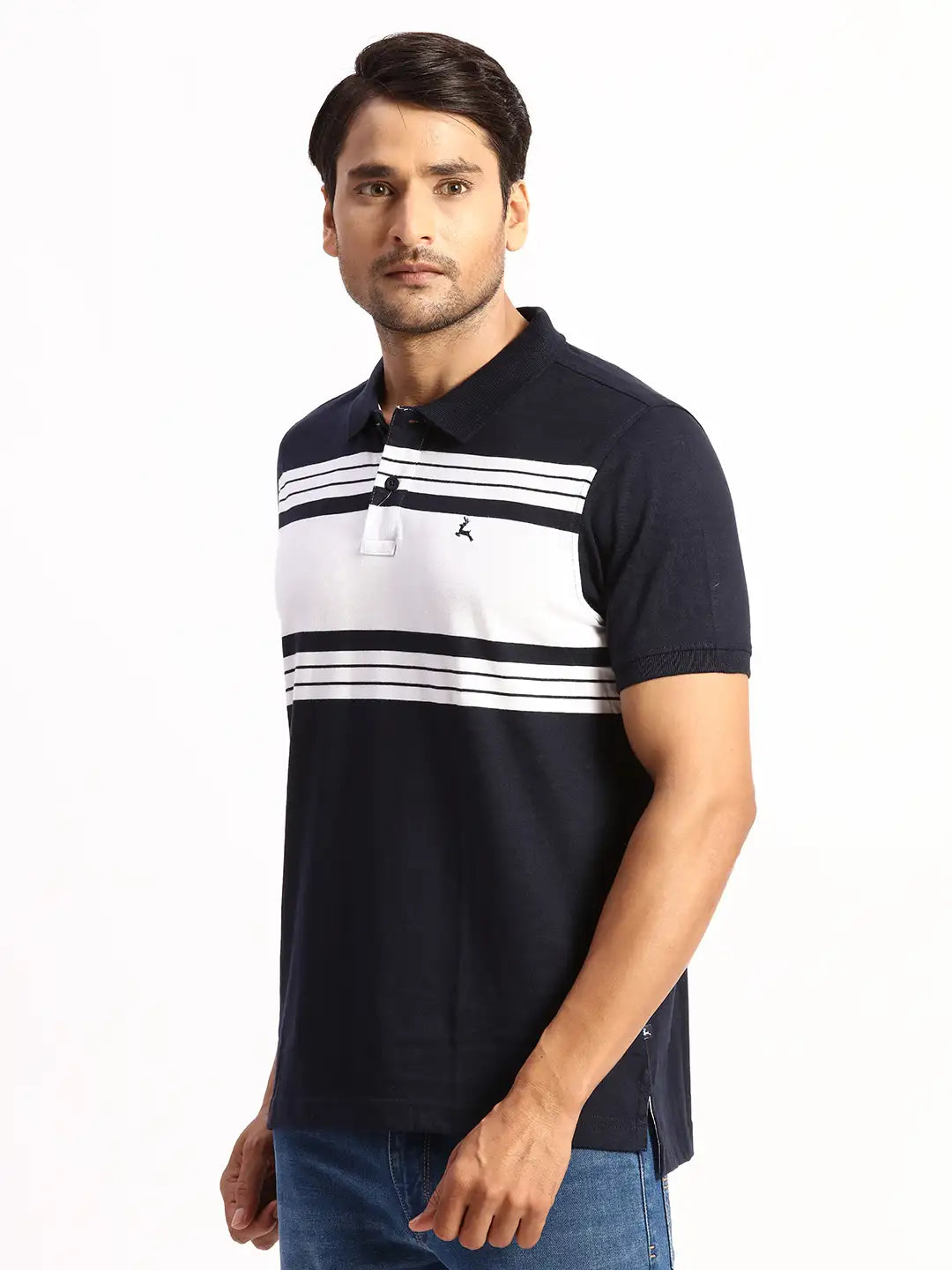Men Regular Fit Green T Shirt