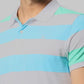 Men Regular Fit Grey T-Shirt