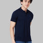 Men Regular Fit Black T-Shirt