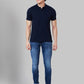 Men Regular Fit Black T-Shirt