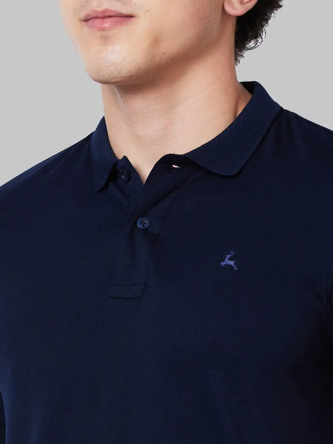Men Regular Fit Black T-Shirt