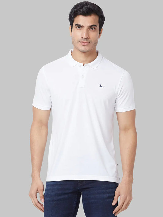 Men Regular Fit Green T-Shirt