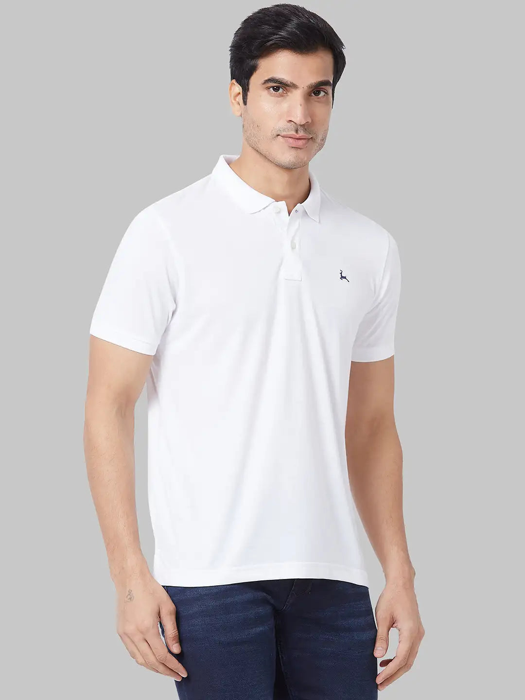 Men Regular Fit Green T-Shirt