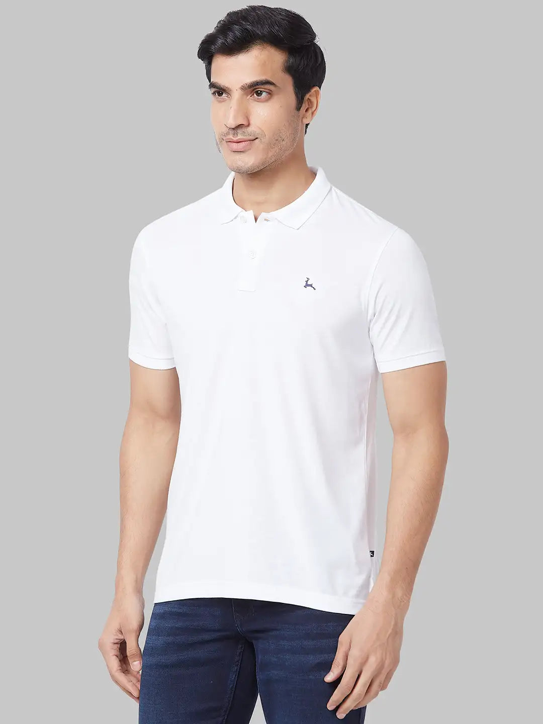 Men Regular Fit Green T-Shirt