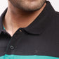 Parx Men Petrol Yarn Dyed Regular Fit Cotton T-Shirt