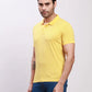 Parx Men Green Print Regular Fit Cotton T-Shirt