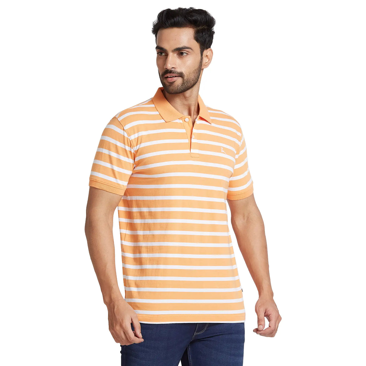 Men Regular Fit Light Green T-Shirt