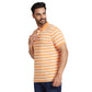 Men Regular Fit Light Green T-Shirt