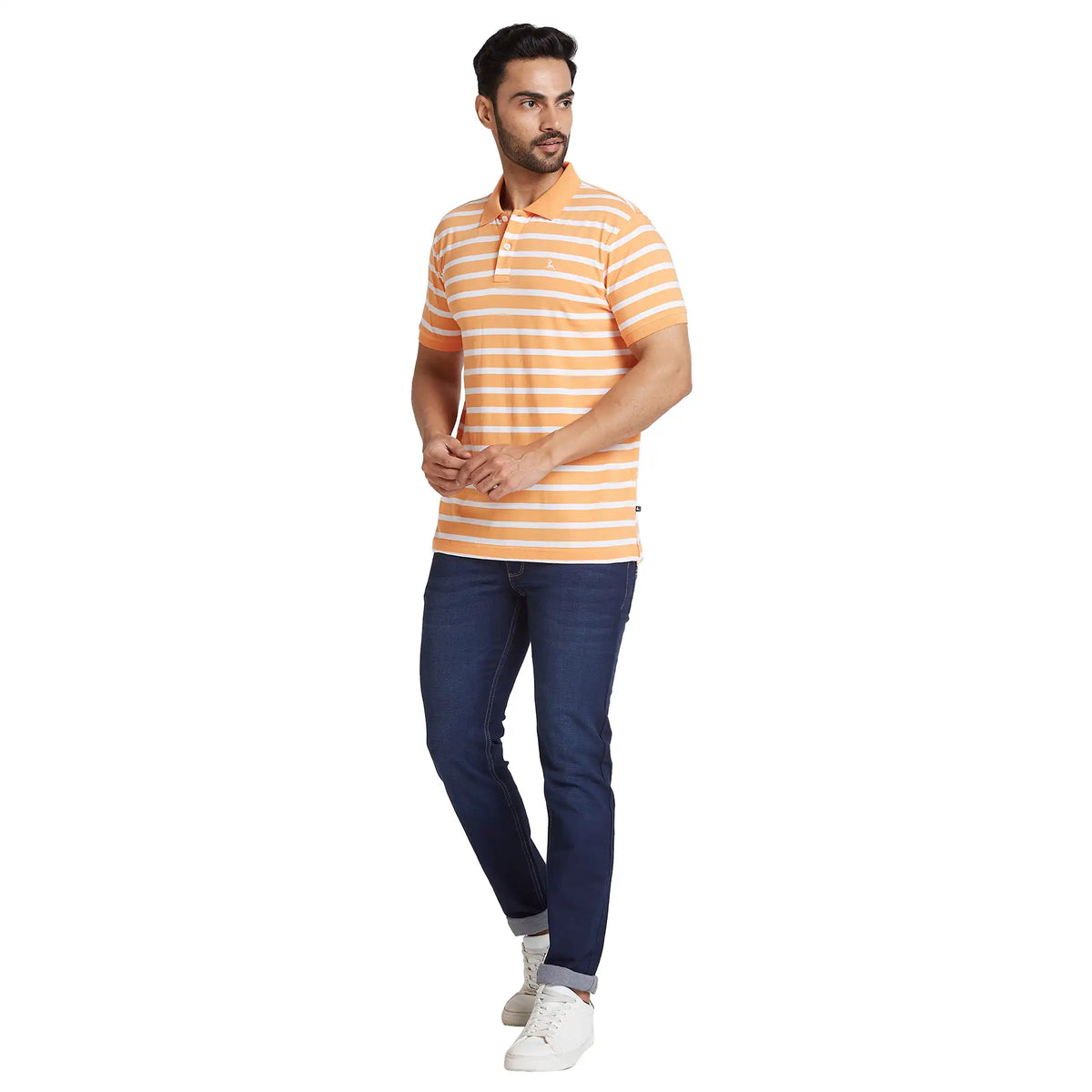 Men Regular Fit Light Green T-Shirt