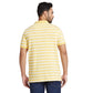 Men Regular Fit Blue T-Shirt
