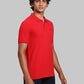 Men Regular Fit Green Polo