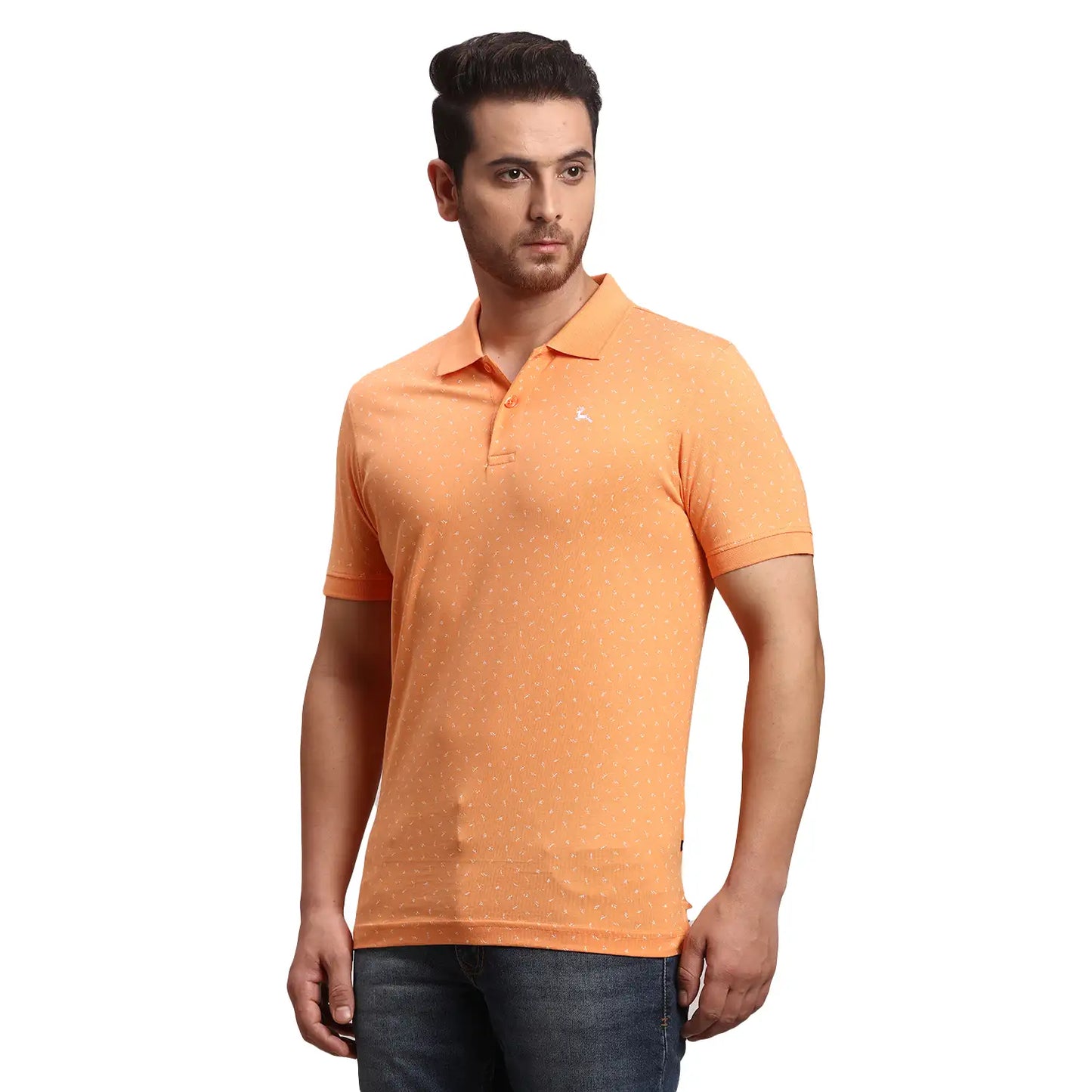 Men Slim Fit Green Shirt
