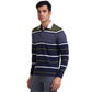 Men Regular Fit Dark Blue Polo