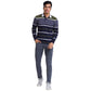 Men Regular Fit Dark Blue Polo
