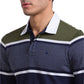 Men Regular Fit Dark Blue Polo