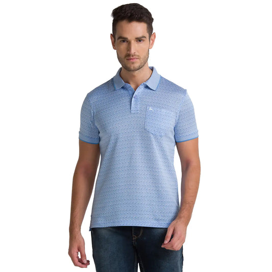 Men Regular Fit Medium Green Polo