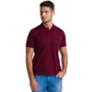 Men Regular Fit Dark Blue Polo
