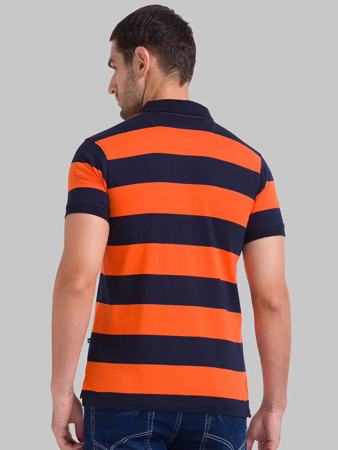 Men Regular Fit Dark Green Polo