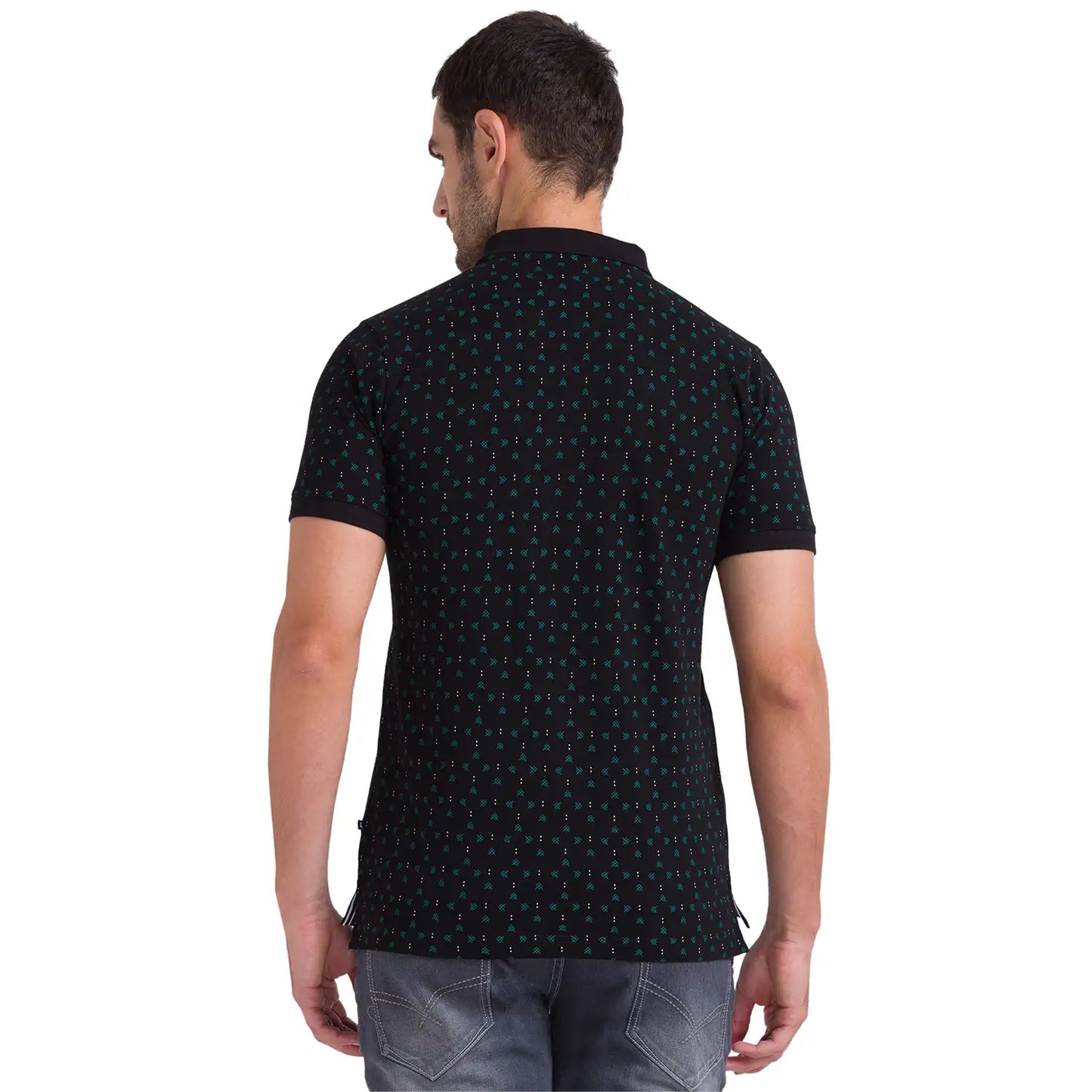 Men Tapered Fit Blue Chinos