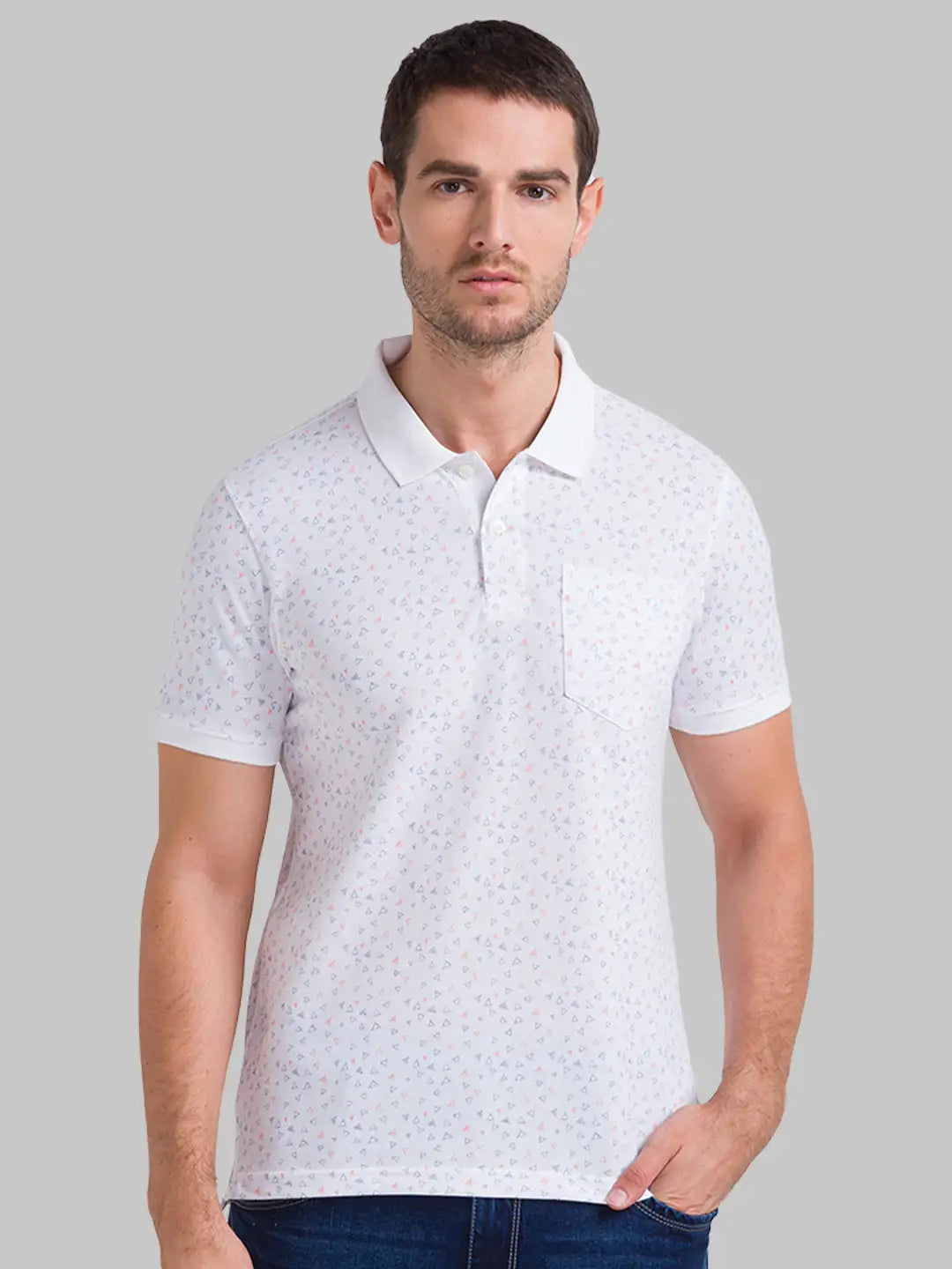 Men Slim Fit Black Polo