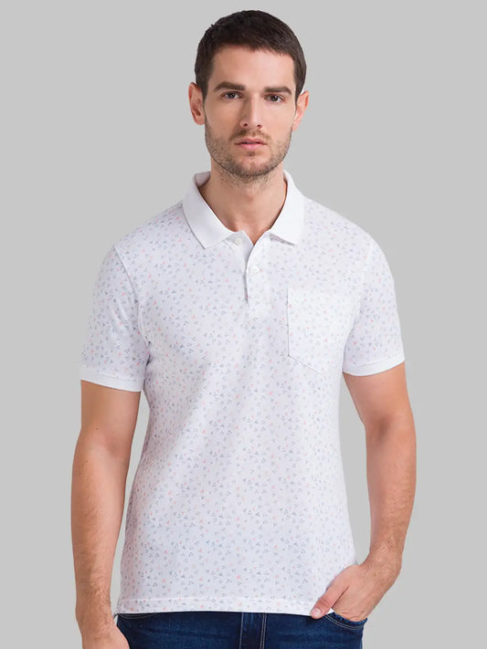 Men Slim Fit Black Polo