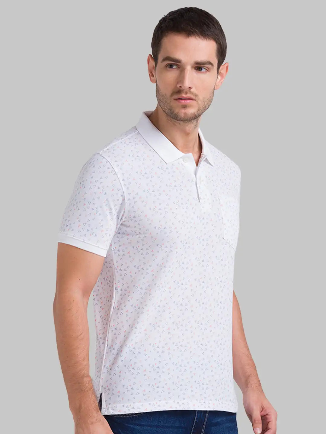 Men Slim Fit Black Polo