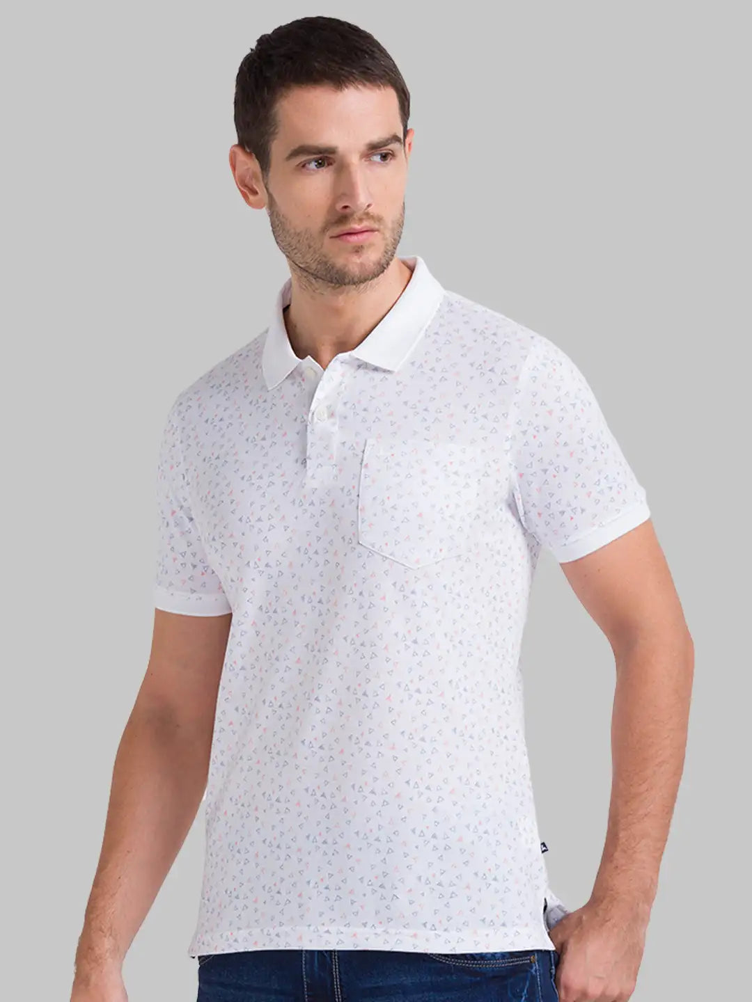 Men Slim Fit Black Polo