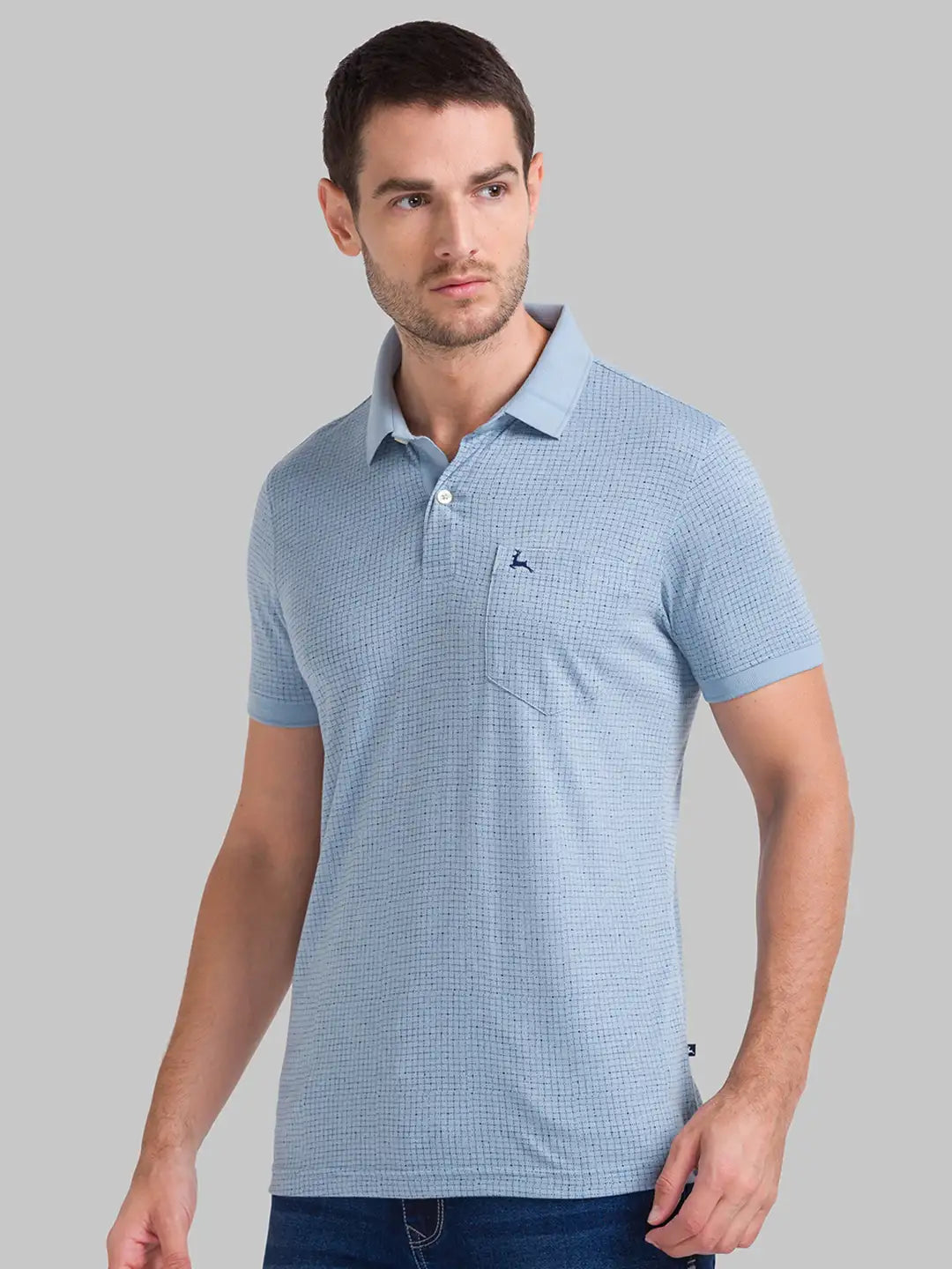 Men Regular Fit Dark Green Polo