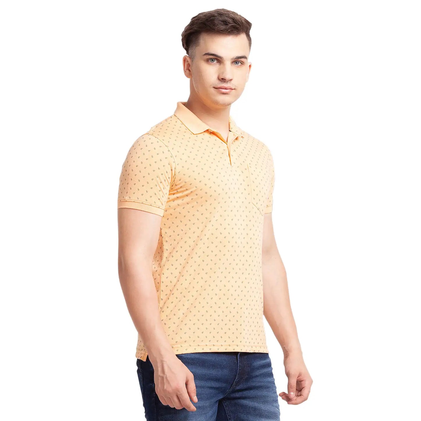 Men Slim Fit Green Chinos