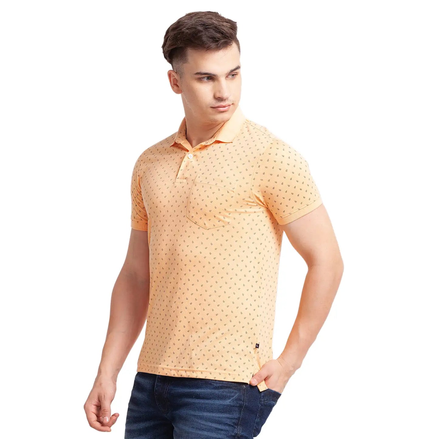 Men Slim Fit Green Chinos