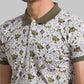 Men Regular Fit Blue Polo