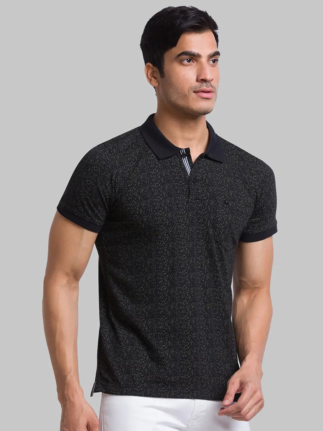 Men Regular Fit Brown Polo